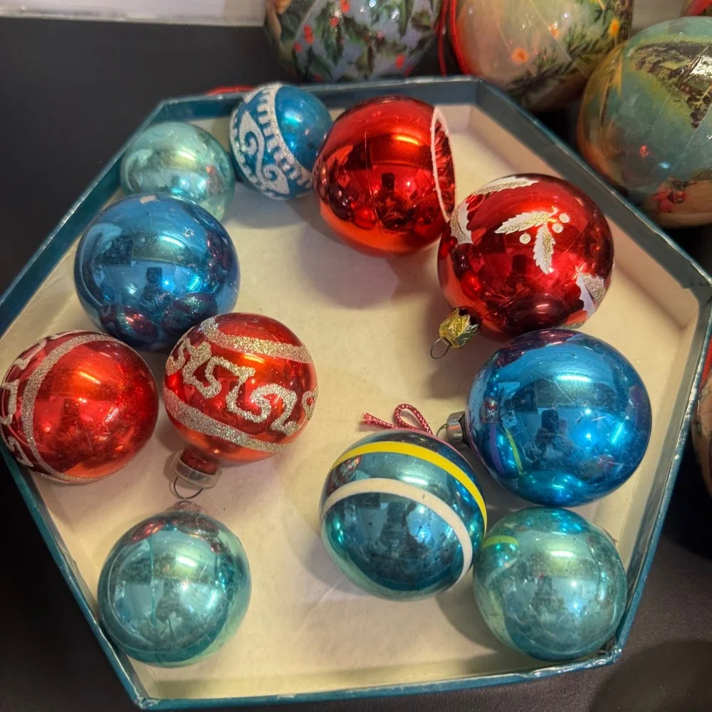 C & F Enterprises Christmas Ornaments Set 21pc Multicolor Angel Victorian Boxed